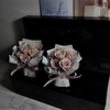 Small Eternal Rose Bouquet Mini Car Air Outlet Decoration Interior Ornament Handheld Gift Birthday Gift