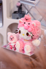 Beaver Sweetheart HelloKitty Eternal Flower KT Cat True Flower Ornament Christmas Valentine's Day