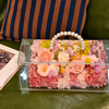 Portable Pearl Rose Garden Eternal Flower