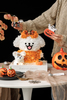 Internet Celebrity Eternal Flower Line Dog Big Eared Dog Halloween Gift Eternal Hydrangea Doll Dog Acrylic Ornament