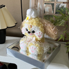 Light Yellow Puppy Acrylic Preserved Flower