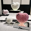 LED Light 3D Heart Preserved Flower
