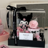 Kuromi Rose Cake Preserved Flower