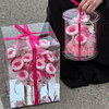 Acrylic Small Hug Bucket Rose Preserved Flower