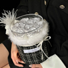 Chanel Style Rose Hug Bucket Preserved Flower