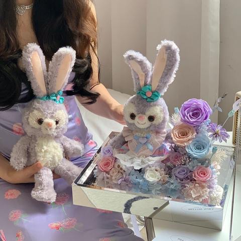 StellaLou Doll Rose Preserved Flower