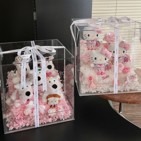 Doll Garden Acrylic Preserved Flower