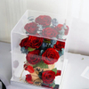 Rose Small Pot Hugging Bucket Preserved Flower