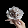 Small Eternal Rose Bouquet Mini Car Air Outlet Decoration Interior Ornament Handheld Gift Birthday Gift