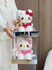 Sitting Posture Hello Kitty Eternal Flower Cute Cat Valentine's Day Gift Eternal Flower Home Decor