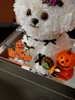 Halloween Style Marzis Immortal Flower Gift Box Compared To Bear Puppy Ornament Birthday Gift for Girlfriend