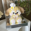 Light Yellow Puppy Acrylic Preserved Flower