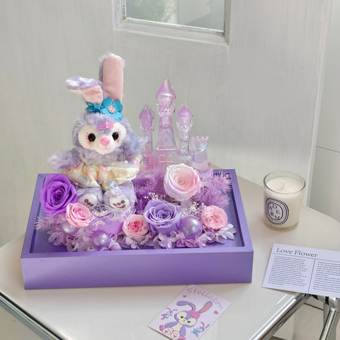 StellaLou Castle Rose Preserved Flower