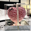 LED Light 3D Heart Preserved Flower