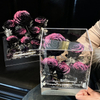 Nine Gradient Roses Acrylic Preserved Flower