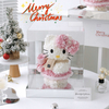 Christmas Kitty Shaped Preserved Flower