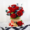 Rose Small Pot Hugging Bucket Preserved Flower