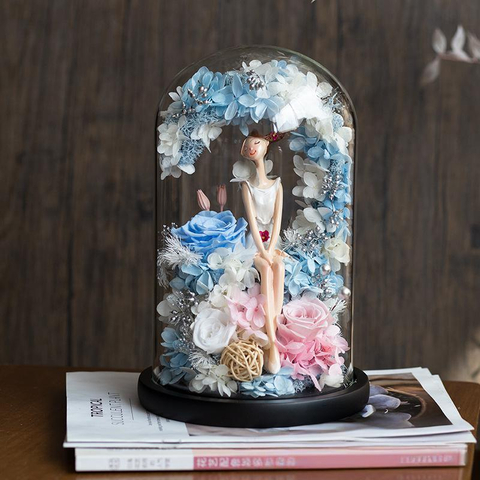 Angel Doll Rose Preserved Flower