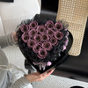 Creative Heart Flower Box Eternal Flower Bouquet Finished Product for Girlfriend's Birthday And Valentine's Day