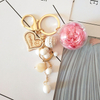 Girl's Heart Eternal Flower Keychain For Girlfriend And Best Friends Holiday Gifts