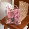 Rose Hand-held Small Square Box Preserved Flower