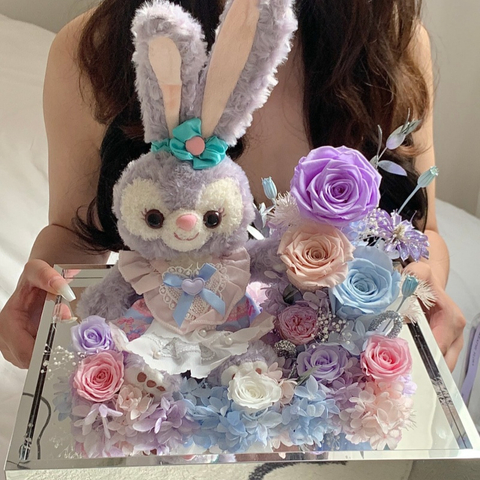 StellaLou Doll Rose Preserved Flower