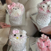 Small Animal Hug Bucket Preserved Flower