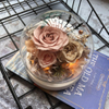 Crystal Ball Rose Preserved Flower with Exquisite Gift Box