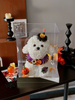Halloween Eternal Flower Bichon Puppy Doll Gift Box Home Decor Gift for Best Friends And Girlfriends Birthday Gifts