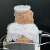 Angel Little Love Heart Bear Preserved Flower