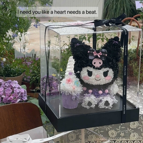 Kuromi Carnation Preserved Flower