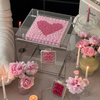 Large And Small Square Box Series Preserved Flower