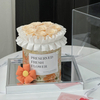 Bucket Champagne Rose Preserved Flower
