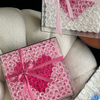 Ribbon Heart Rose Preserved Flower